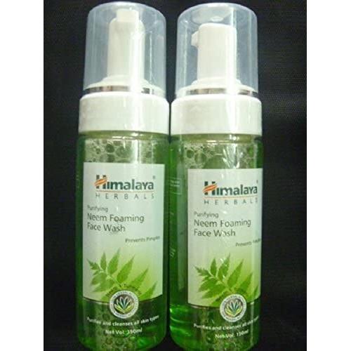 Himalaya Herbals Purifying Neem Foaming Face Wash, 150ml (Pack of 2)