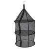 Drying Rack 3 Layers Folding Fish Mesh Foldable Hanging Drying Fish Net for Fish Fruit Vegetables with Zipper Opening