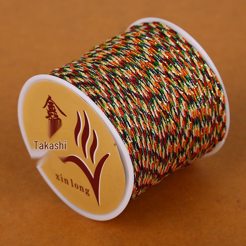 Non. 72 Fil de Jade Corde Tressée Kit de Matériel pour Bracelet et Collier DIY