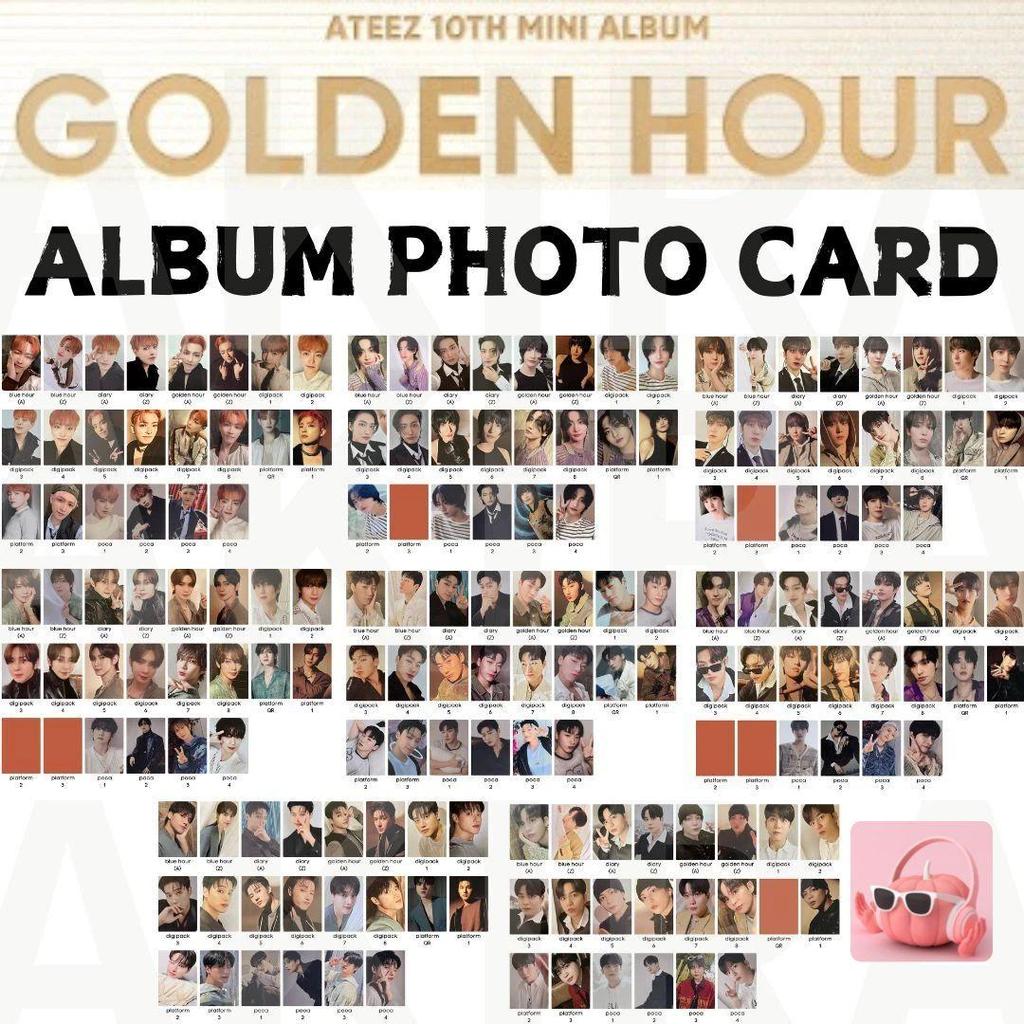 ATEEZ GOLDEN HOUR : Part.1 OFFICIAL ALBUM PHOTO CARD