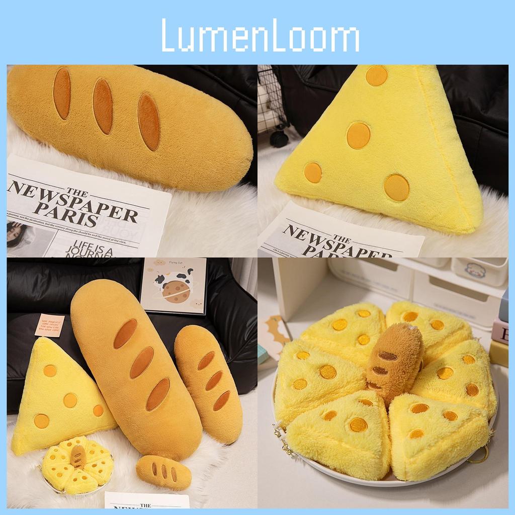 Simulation Baguette Cute Cheese Plush Toy Girls Children Sleep With Gift Dolls
