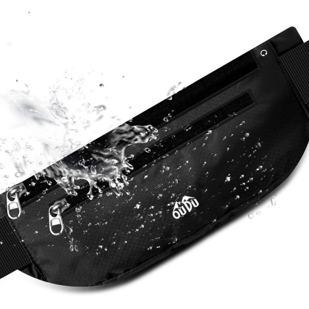 Ultra-Thin Sport Mobile Waist Bag High Elastic Close Fitting Running Waist Bag Multifunctional Breathable Sports Phone Bag