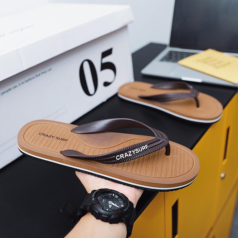 

Шлепанцы 2025 мужские, включая угловые тапочки для ванной, пляжные корейские летние шлепанцы 38 коричневый