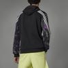 Adidas Logo Hoodie with Contrast Details Men Tops Black HU0255