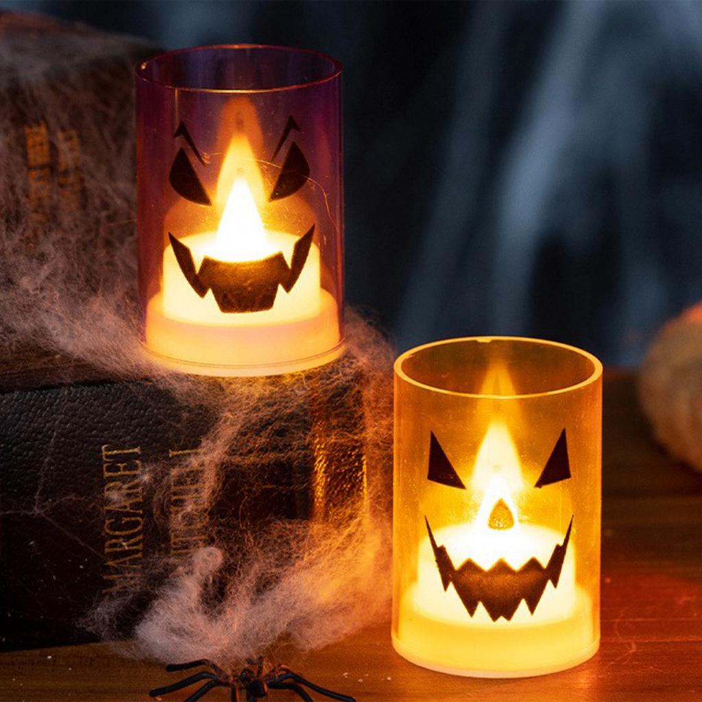 Decorative Props, Candle Lights, Figurines, Festival Candle Lights, Halloween Party Scene Decoration.