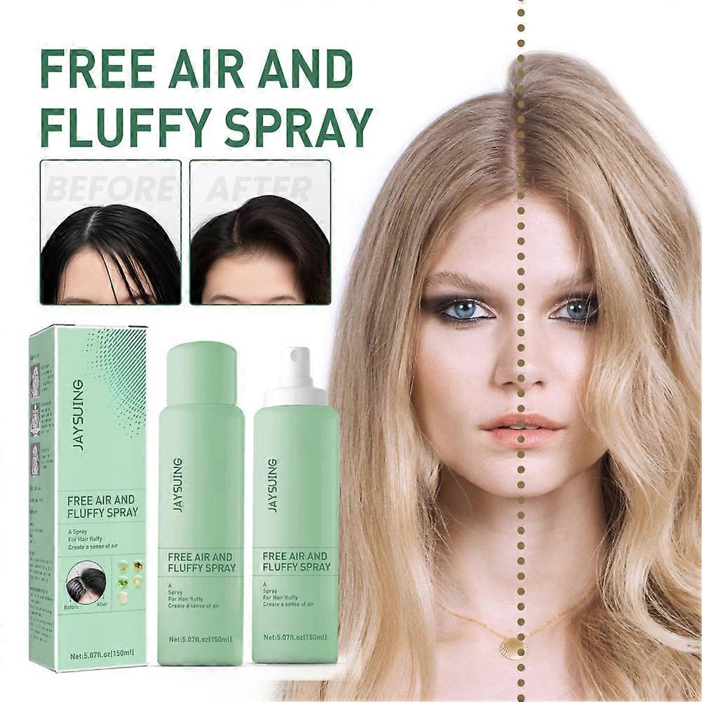 3Pcs Air Feeling Fluffy Spray Hair Fluffy No Wash Dry Shampoo Hair Refreshing Root Hairstyle Shampoo Brighten Lazy Oil Control Spray