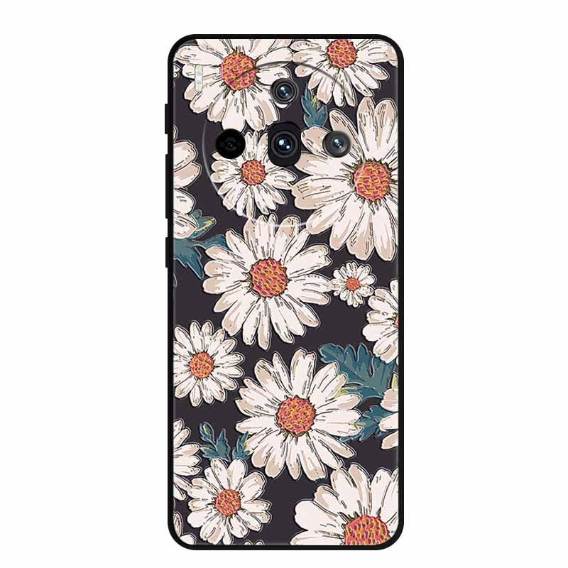 3D Relief Emboss Case For ZTE nubia Z60S Pro Z50s Pro Z70 Z50 Z60 Ultra Blade A75 A73 5G Black Silicone Soft Back Cover Case Bag