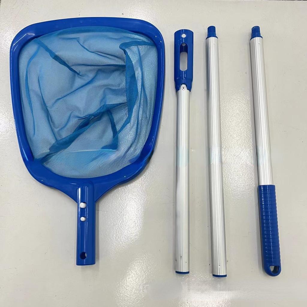 Pool Cleaning Accessories Deep Water Net for Salvaging Leaves in Swimming Pool Telescopic Pole Cleaning Deep Net