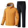 Outdoor-Familien-Softshell-Jacken- und Hosen-Set für Damen & Herren - Funktionale Sportbekleidung für Herbst/Winter Wandern