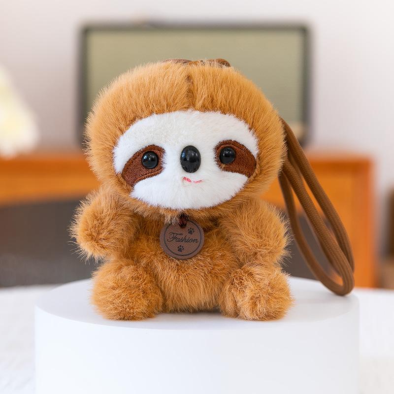 Xiangdudun Paradise Pendant Cute Panda Capybara Doll Doll Bag Key Plush Pendant Gift