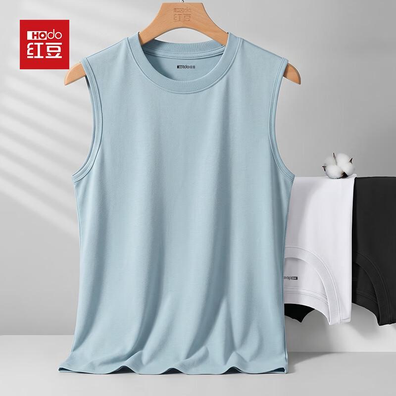 Hodo Men s Heavyweight Pure Cotton Vest 5XL