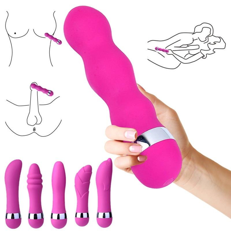Mini Bullet Shape Vibrator G Spot Clitoris Stimulator Massager Adult Games Anal Vibrator Sex Toys For Woman Erotic Accessories