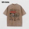 T-shirt Anime Mostri Lavate Donna Cotone Harajuku T-shirt Alta Qualità Retro per Donne Top Magliette Unisex