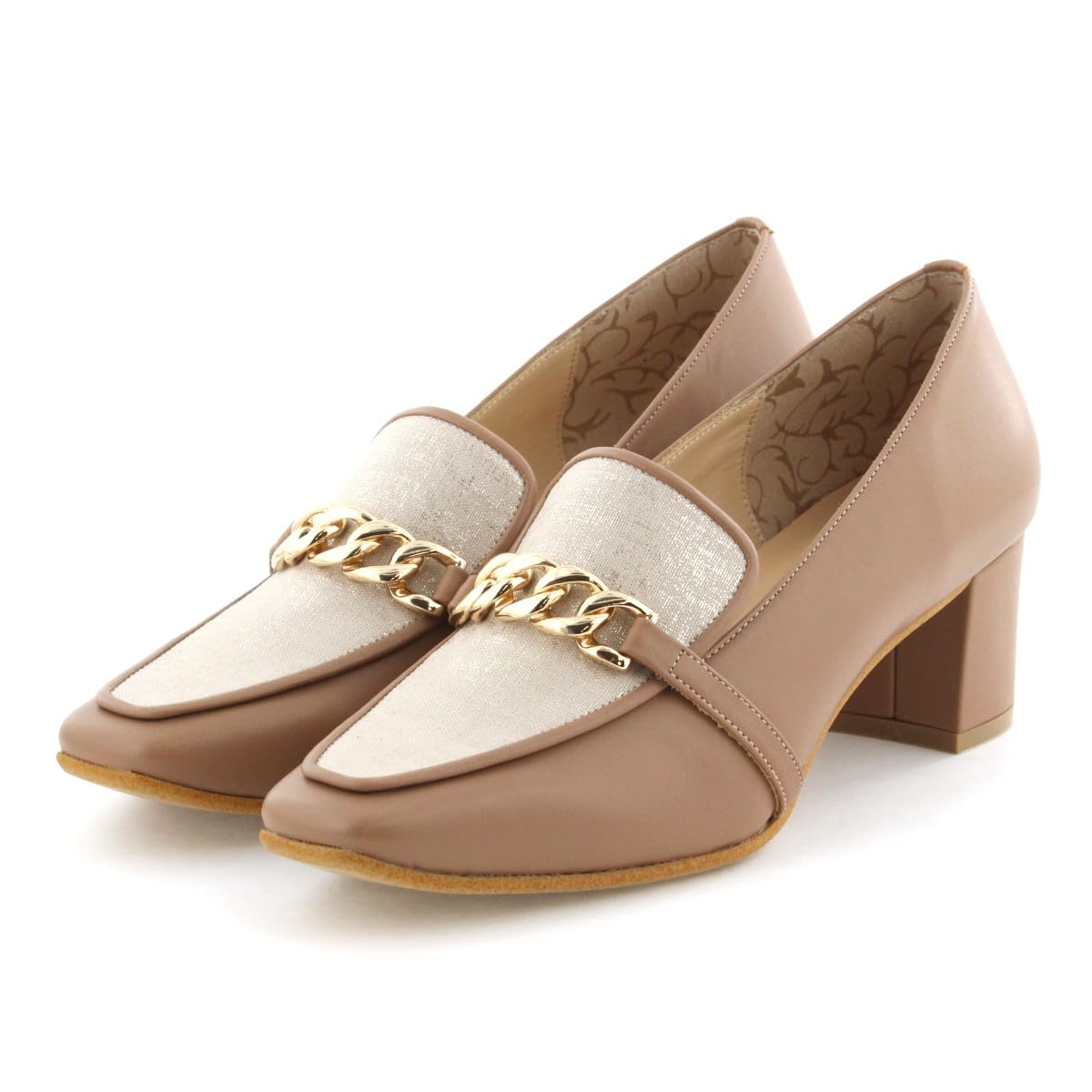 

chain Brown 230 HIMIKO/Himiko/Heel loafers/641115 коричневий