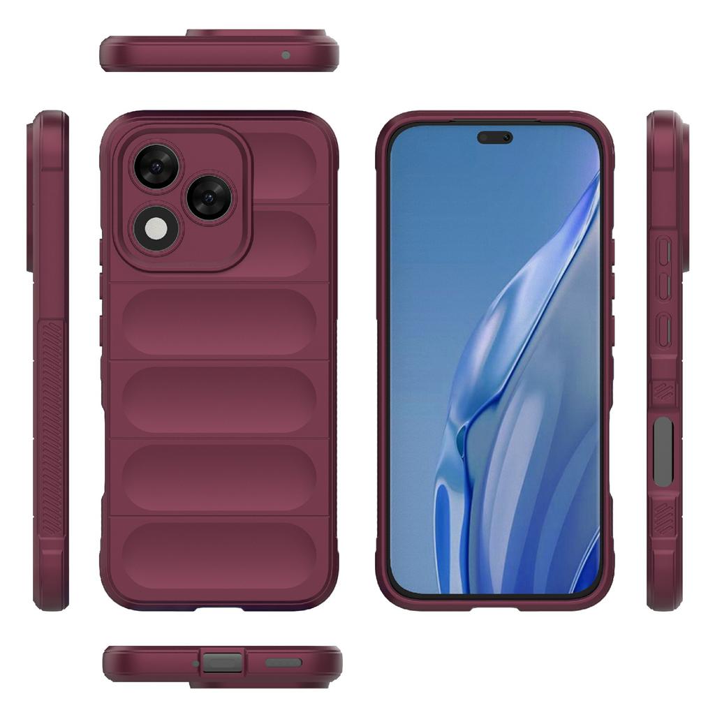 For Honor 400 Lite Case Anti-Drop Soft TPU Rugged Phone Back Cover