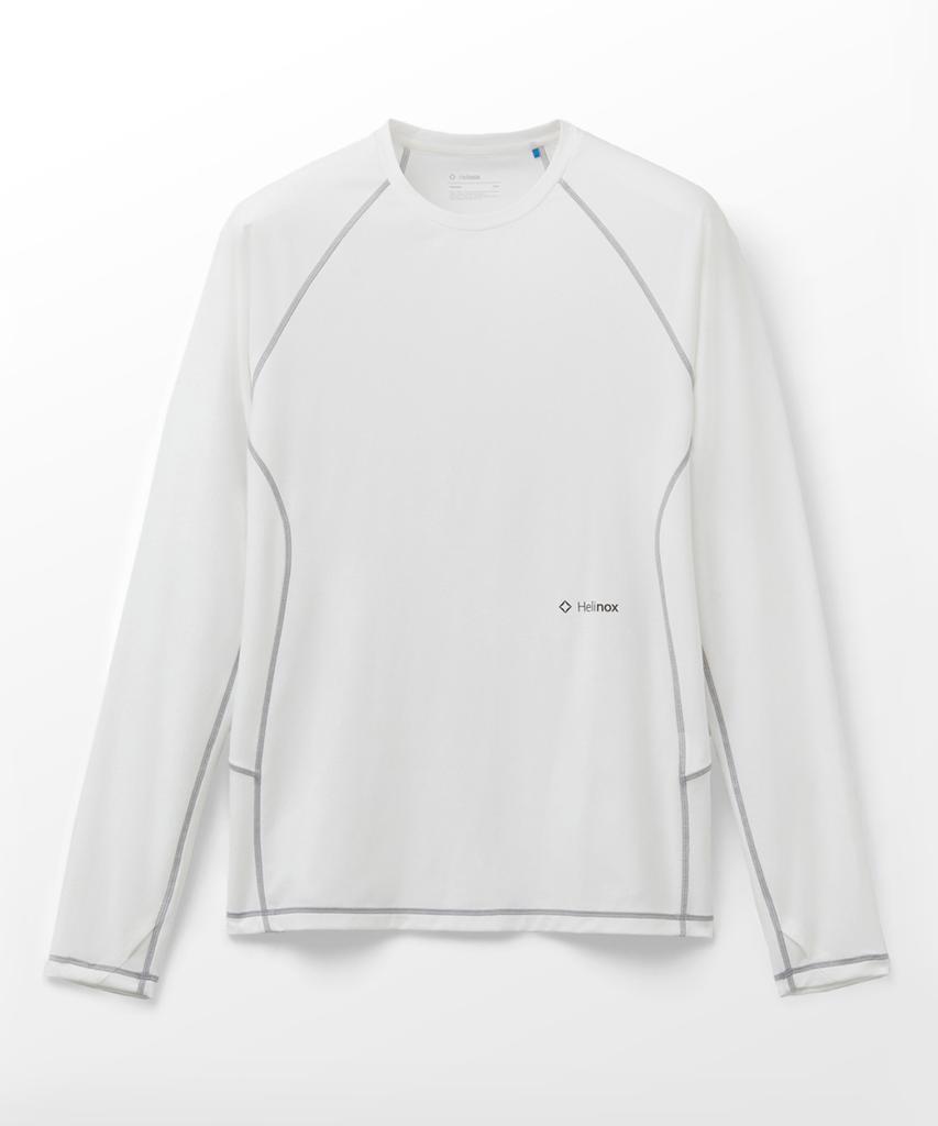 Hellinogseuweeo Eclipse Base Layer Long Sleeve T-Shirt_White