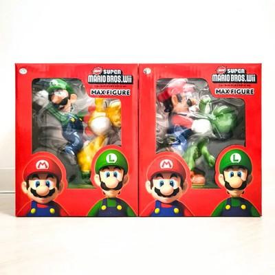 Super Mario Bros Wii Max Figure Luigi Yoshi Set Japan