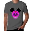 Dia De Los Muertos Ears (Pink) TShirt Urban Casual Loose Fit Tee