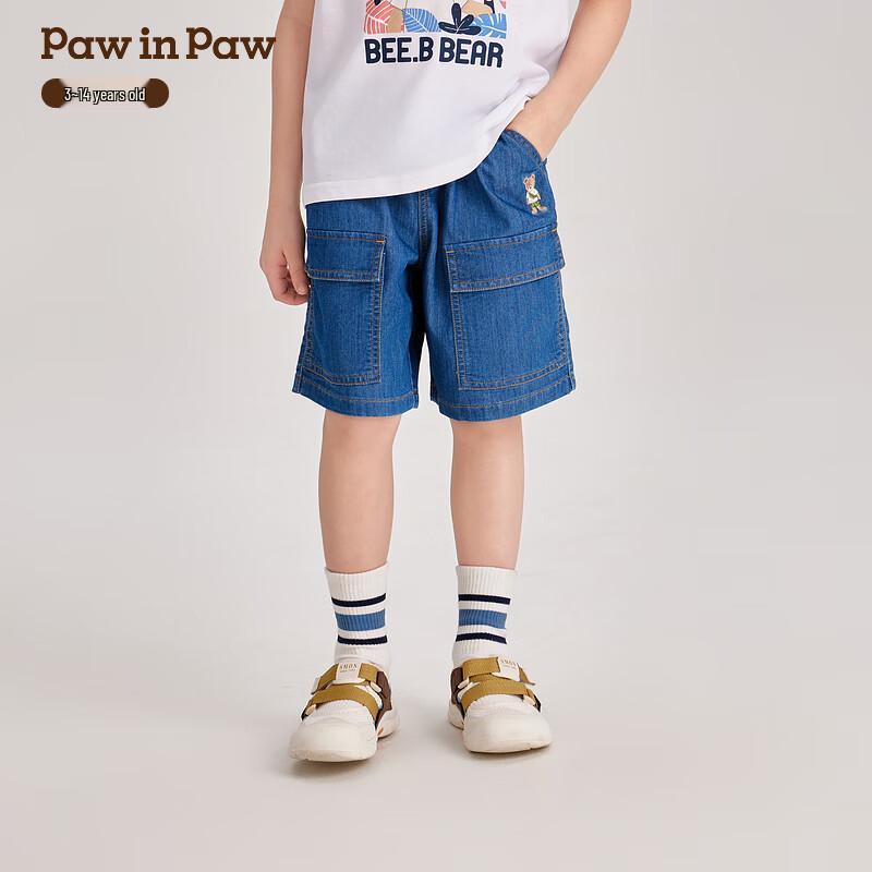 

PawinPaw Boys Cartoon Bear Denim Shorts 120