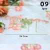 Flower Embroidered Cloth Patch Chinese Exquisite Hanfu Cheongsam Ancient Style Patches Hole DIY Decoration Applique Fabric