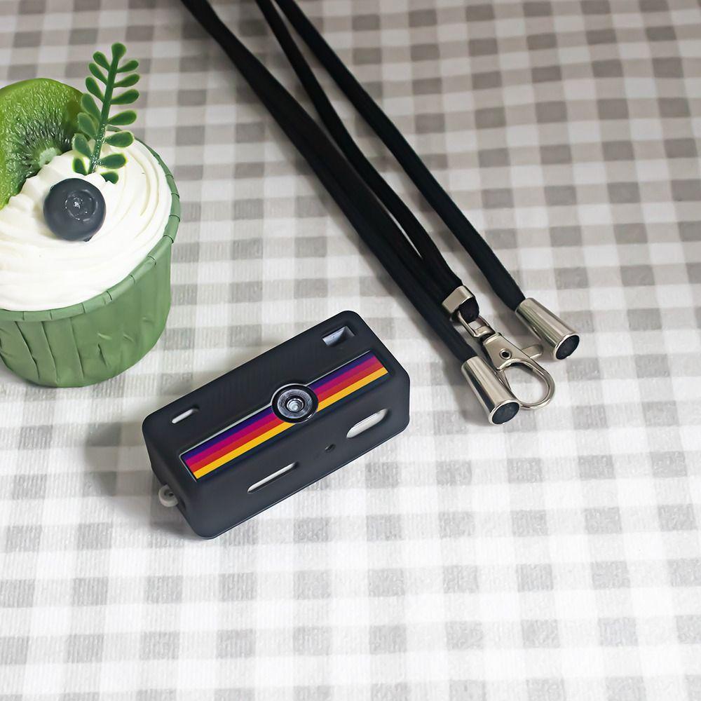 Silicone Protective Case Anti-Scratch Shockproof Camera Protector With Lanyard for Kodak Charmera Keychain Digital Camera