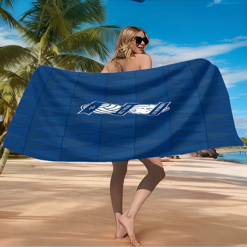 Birmingham Football Club Beach Towel Microfiber Beach Towel, Lightweight and Quick-Dry, for Summer Travel, Swimming Pool Fan Birthday Gift