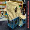 Assembly Architectural model sand table single-family home bungalow Rural housing house diorama Scale model kit 1/35 1/32