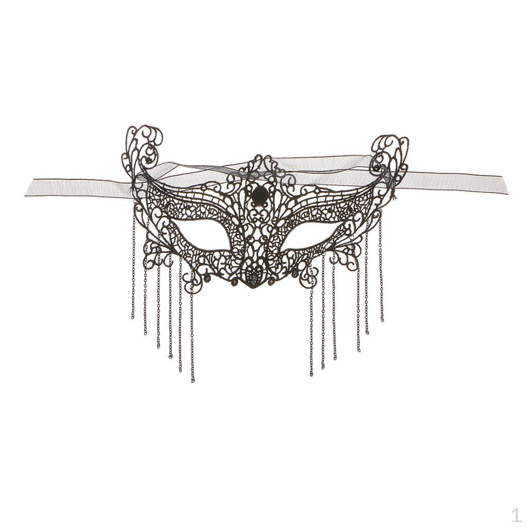 

Черный кружевной бальный костюм с кисточками, нарядное платье, маска для глаз, маскарад