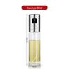 260ml Glass Press-Type Oil and Water Spray Bottle - Non-Drip, Transparent Kitchen and Watering Can.