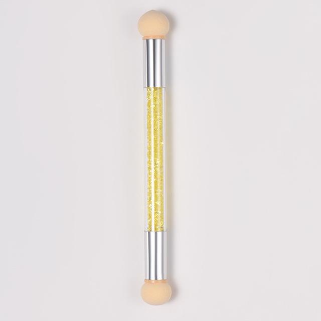 Nail Art Double-Ended Sponge Gradient Pen Set - Multifunctional Blending and Stippling Tools