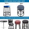 4Pcs Waterproof Protection Bar Stool Seat Cushion Protectors Round Chair Slipcover  Beauty Salon
