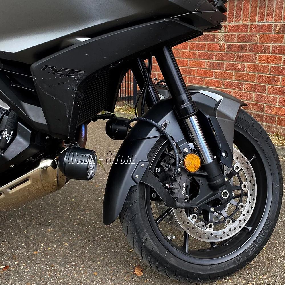 Motorrad Neuer Frontverlängerer Schmutzfänger Kotflügel Kunststoff Schwarz Zubehör für HONDA NT1100 NT 1100 2022 2023 2024