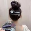 Acryl Unsichtbarer Extra-Haarhalter Zähne Extra-Haarhalter Strass Stern Haarkamm Täglich