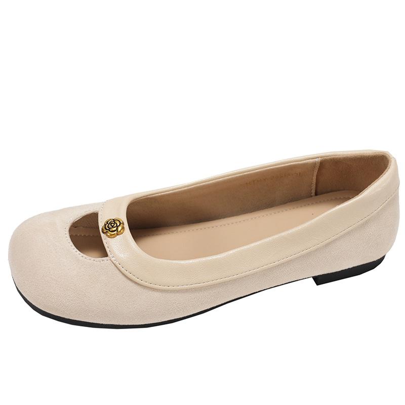 Französische Retro rote Mund flache Einzel Schuhe Damen 2025 neu Frühling ein Pedal weichsohlige vielseitige Mary Jane Schuhe