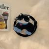 Magnetic Cat Bracket Is Suitable for Apple 17promax Mobile Phone Case iPhone15 Children's Fun Cartoon 14 Transparent 13 Soft