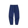 Anta Letter Print Loose Round Neck Sweatshirt Elastic Waist Cuffed Fleece Long Pants Casual Sports Suit 152448706N-1+952517307N-2