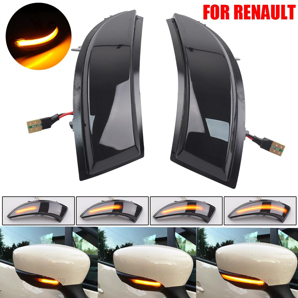 Dynamic Blinker for Renault KAPTUR CAPTUR J5 H5 Clio IV MK4 4 Lutecia Grandtour LED Turn Signal 2013 2014 2015 2016 Light