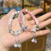 Gradient Crystal Butterfly Bracelet - Simple and Versatile Student Jewelry