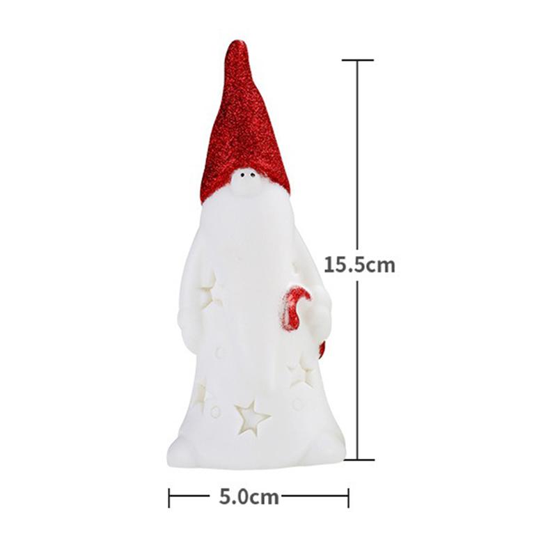 LED Christmas Night Light Cute Santa Claus Snowman Children Bedroom Bedside Ornaments For Holiday Christmas Decora Night Lamp
