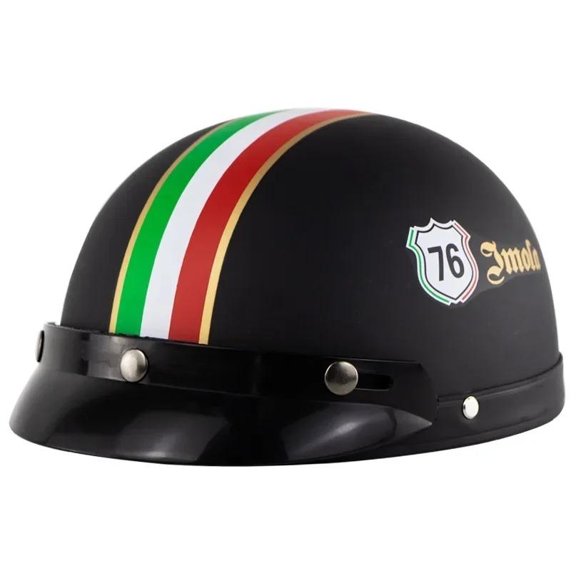 Electric Bike Personalized Spray Painted Half Helmet for Men and Women Personalized Sun Protection Summer Helmet 57-60cm