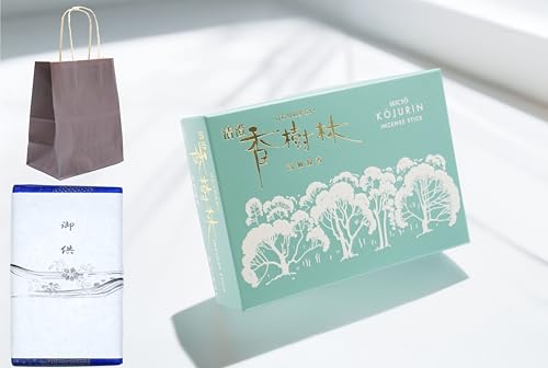 

[Kiyosumi Kojurin] Large Pack of Premium Incense Sticks, Made with Sandalwood from Karnataka, India, Low Smoke Incense, Approx. 350 Sticks, Packaged w