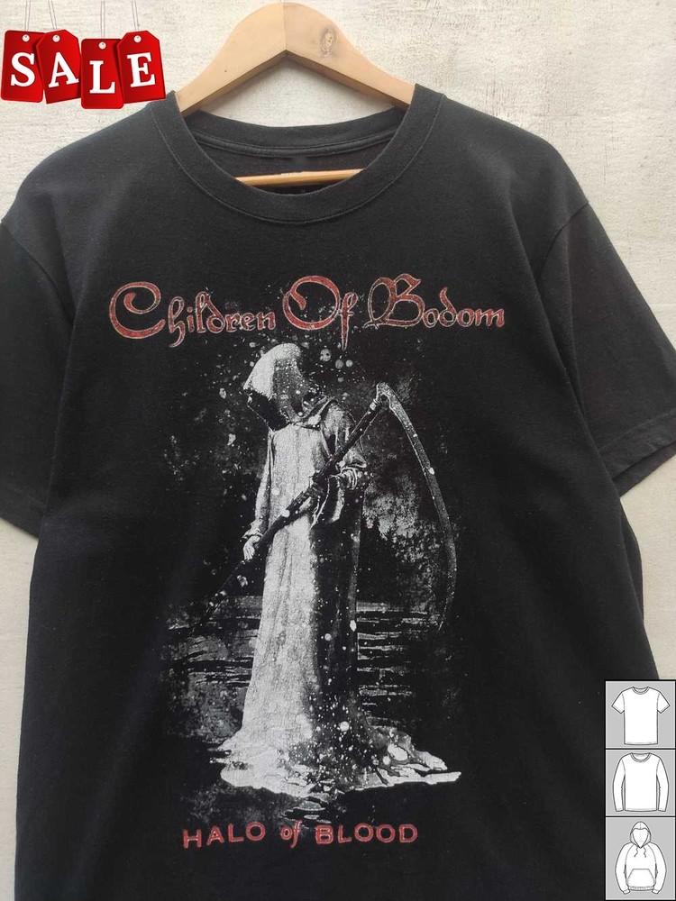 

New Popular Children Of Bodom Tour Black All Size TShirt WE629 Unisex T-Shirt XXXXL