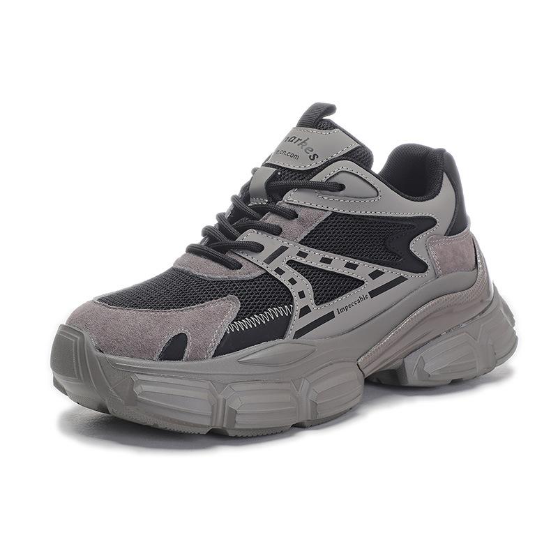 Foam sole leather dad shoes women's 2025 spring new shoes women's versatile women's sports shoes women's casual shoes women