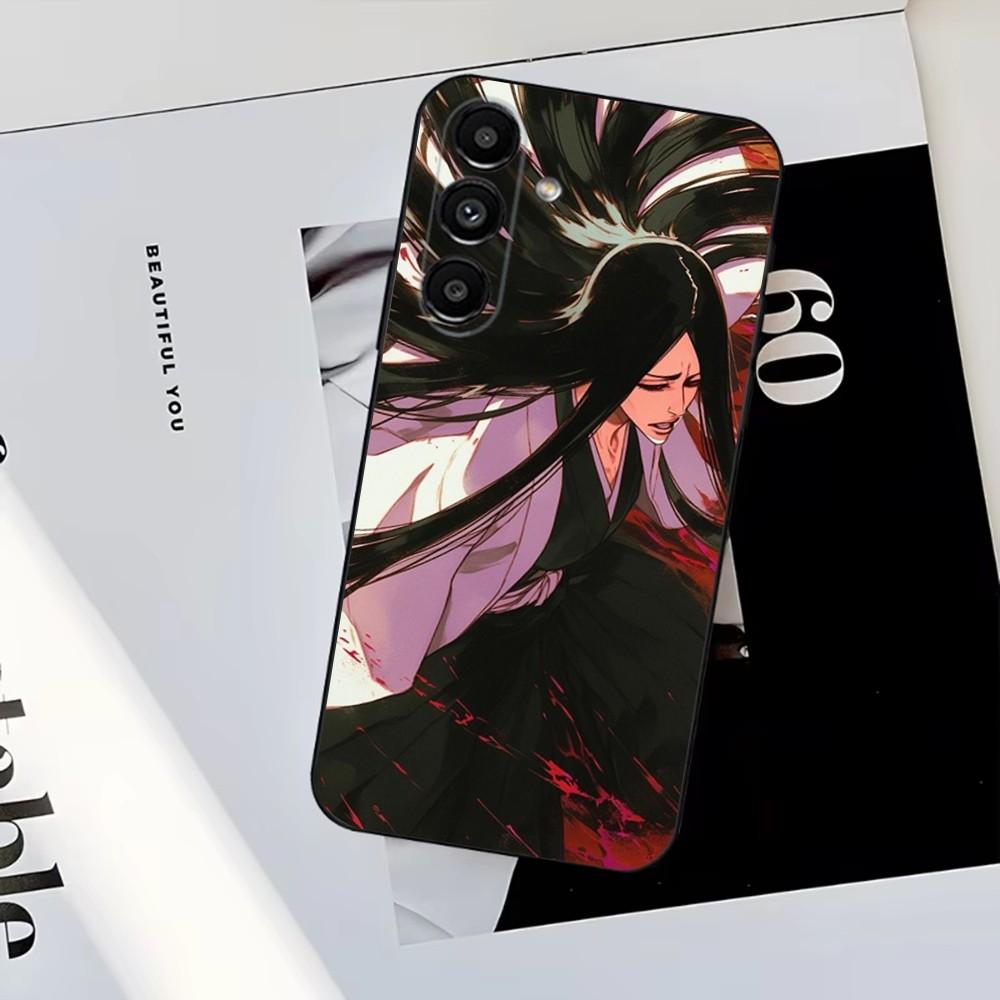 Retsu U-Unohana Phone Case For Samsung S25,S24,S23,S22,S21,S20,S10,Ultra,Plus,Lite,FE,Soft Silicone Black Cover