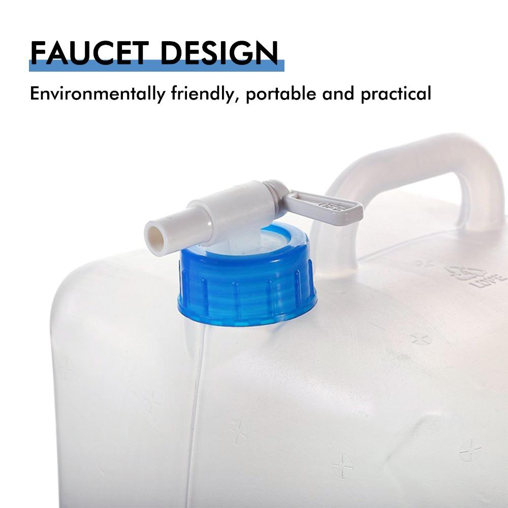 2 Pack 2 Pack Water Storage Jug Built-in Spigot Water Carrier Bucket Water Storage Tank  Camping