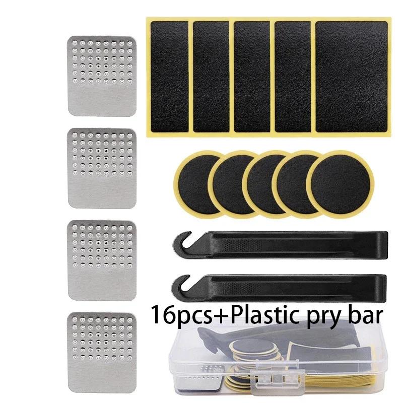 50/30/20/10PCS Bicycle Glue-free Tire Patches Tool Quick Repairing Tyre Protection Patch Adhesive Quick Drying Bike Accessories