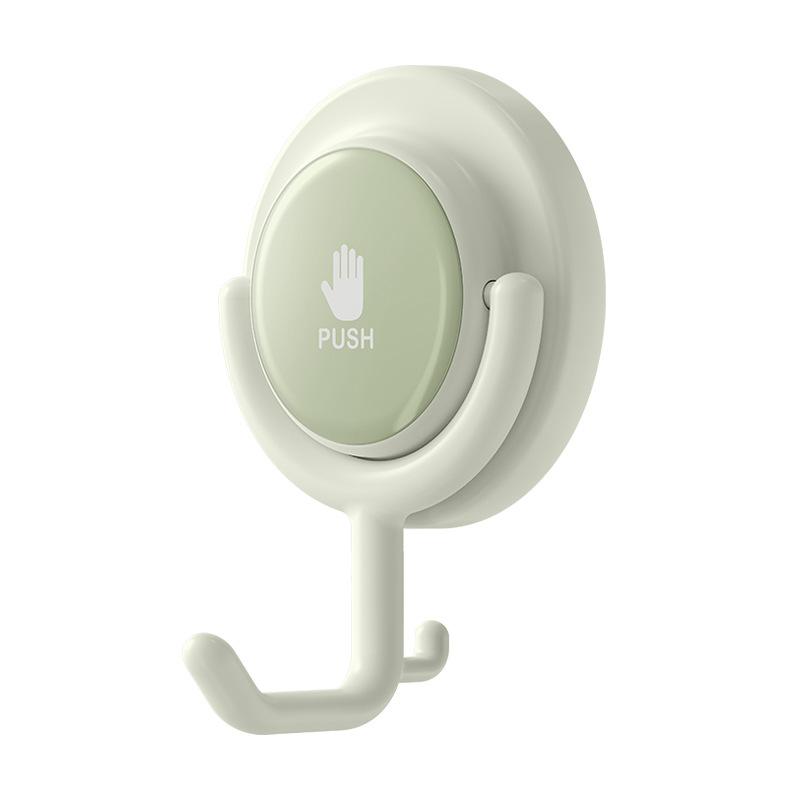 Drehbarer Saugknapfhaken Flacher und gebogener Haken Wand Starkes Vakuum Selbstverriegelnd Bohrfrei Tragfähig Klebehaken