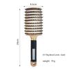 Nylon Boar Bristle Brush Teeth Top Selling Vent Hair Brush Rubber Handle Detangling Hair Comb Oval Scalp Massage Brush for Women