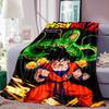 Dragon Ball Print Blanket Warm Comfortable Flannel Blanket for Bedrooms, Sofas, Beds, Chairs, Picnics, Travel -LXR18