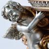 European Style Angel Decorative Wall Shelf Display Creative Resin Wall Decor for Home TV Wall Decoration Crafts Shelf Partition